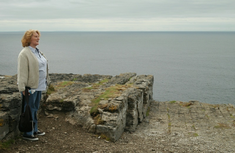 Diane Harrington, Dun Angus, Aran Islands