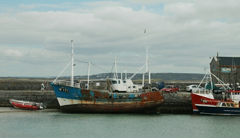 Kilronan harbour, Aran Islands